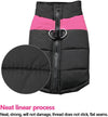 pet warm vest, pink, size M