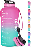 Half Gallon/64 oz Motivational Water Bottle