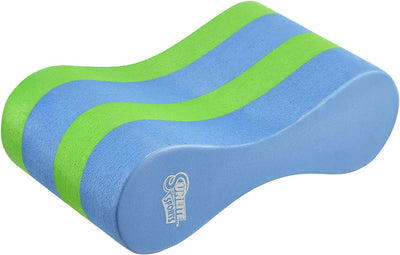 ull Buoy Leg Float - Pool Training Aid, blue with green