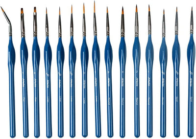 Detail Paint Brush Set - 15 Sizes