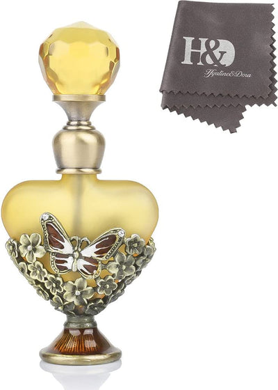 Decorative glass perfume bottle (Capacity: 5ml)