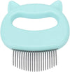 Pet comb massager, green