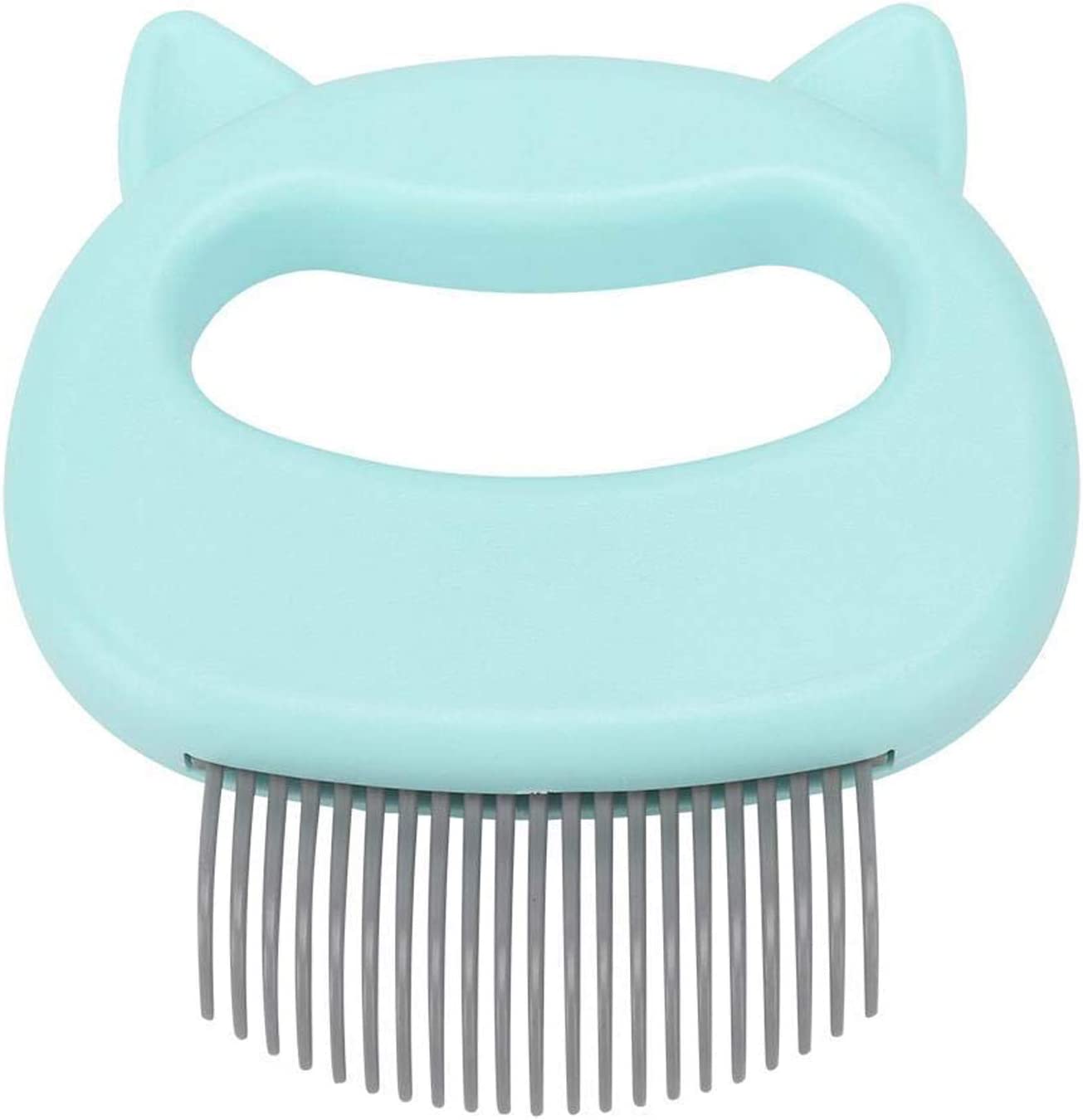 Pet comb massager, green