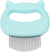 Pet comb massager, green