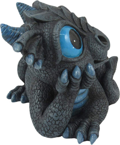 Collectible Dragon Figurine with Birth Certificate,Sapphire style