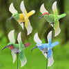 4pcs hummingbird with windmill (A-Color bird)