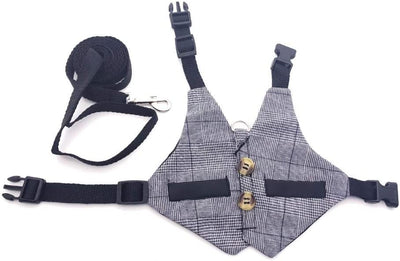 Pet Vest Harness and Leash Set, multipurpose, size S