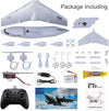 2.4Ghz Remote Controlled C-17 Airplane, 2 Channels, Gray