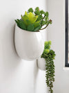 Modern Ceramic Hanging Plant Pot Vase for Home Decor, Set of 3