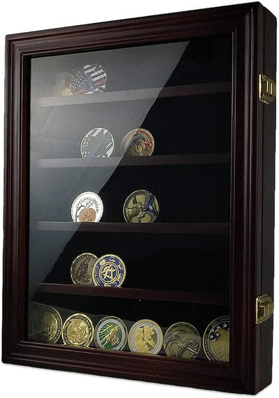 Collectible Coin Display Case with holds 50 to 60 Coins