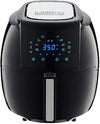 5.8-Quart Air Fryer with Accessories, Color (Black)