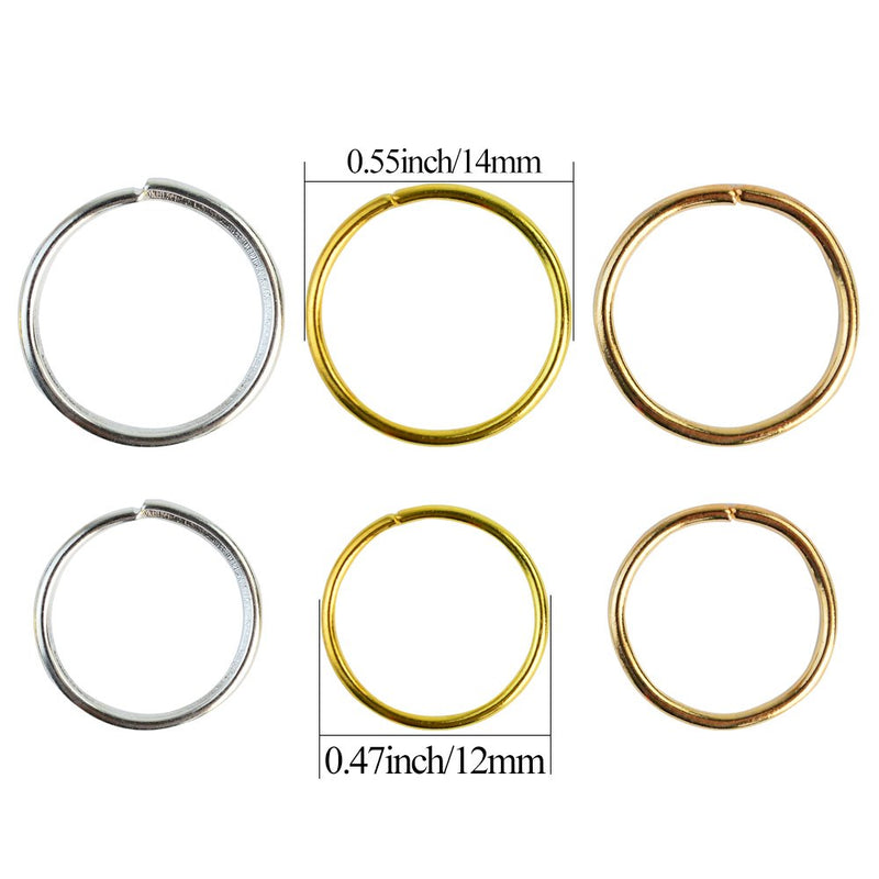 Hair hoop accessory, 3 colors, 2 sizes, 180 pieces