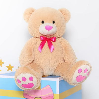 36" Large Teddy Bear, Tan