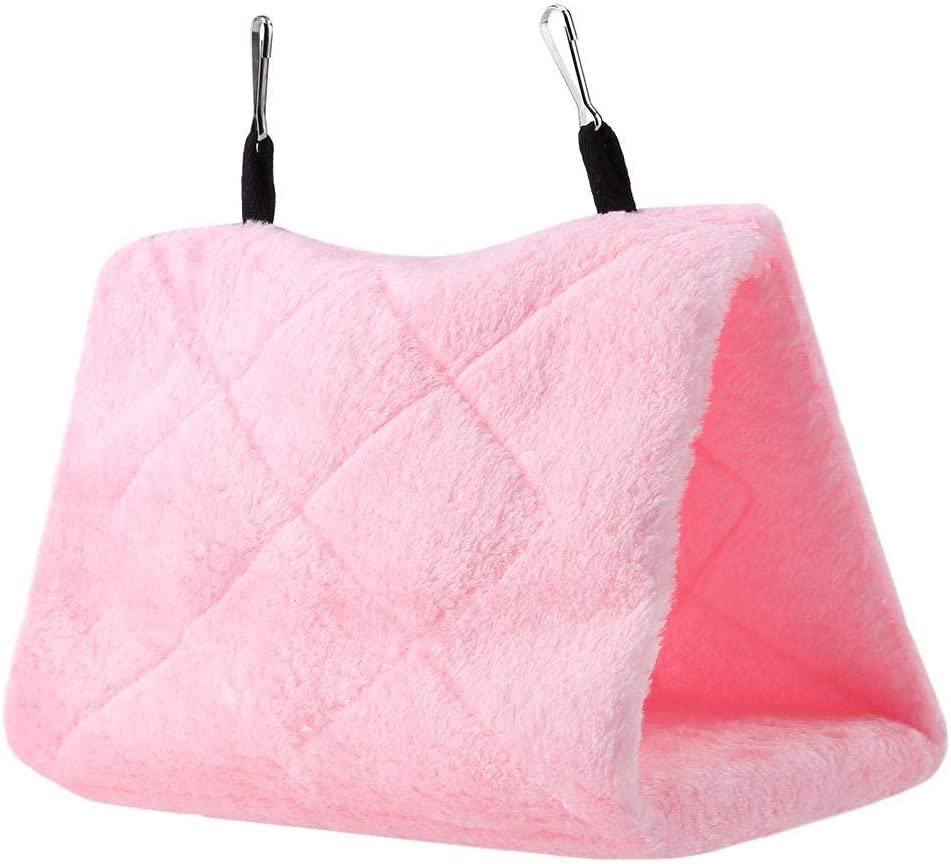 Soft warm cotton hammock for pets (Medium) Pink