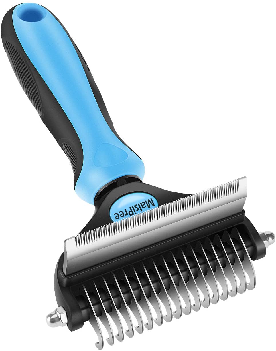 Pet Grooming Brush, Blue