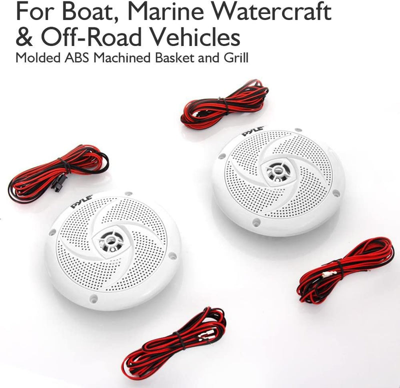 5.25 inch waterproof and weatherproof audio stereo sound system