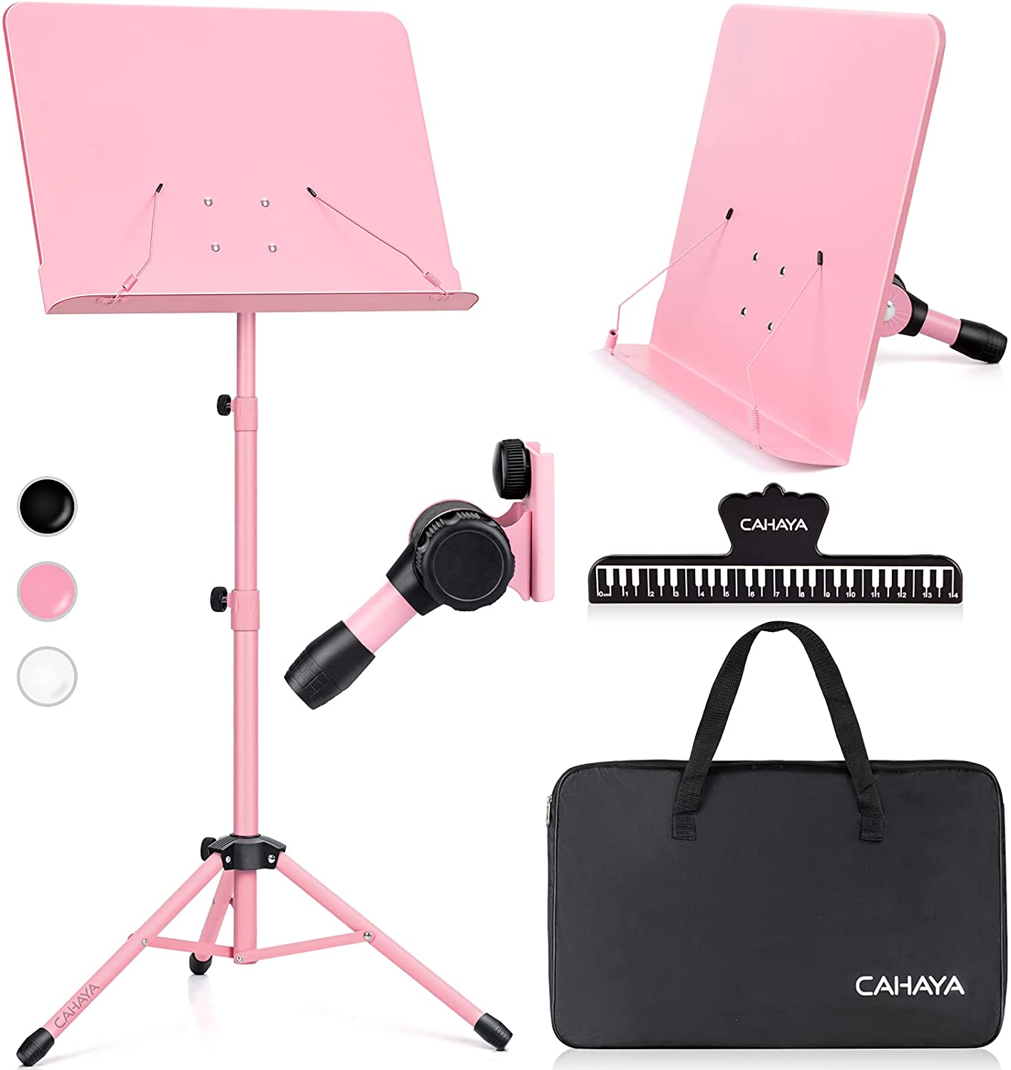 Stand with carrying bag for books Pink CY0194