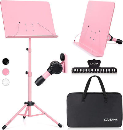 Sheet music stand and desktop stand, Pink