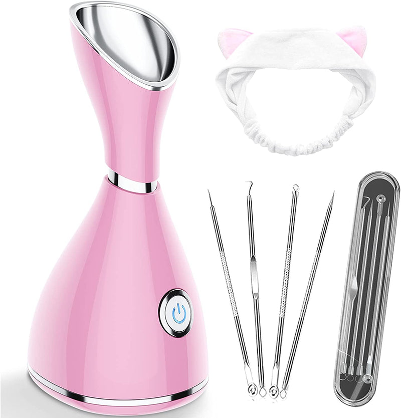 Deep Cleansing Facial Steamer (Pink)