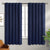 Blackout Curtains, 42" x 63", Navy