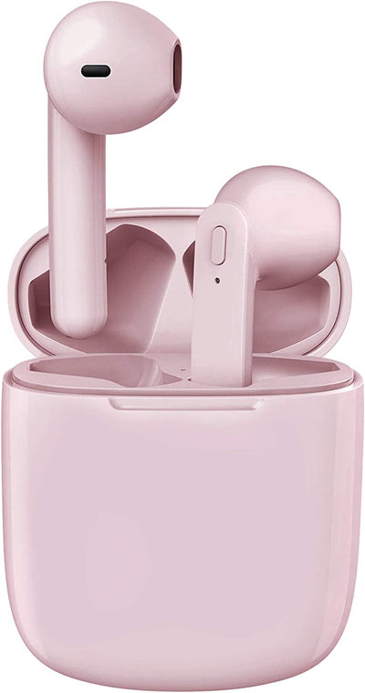 Wireless Bluetooth Earbuds (Pink)