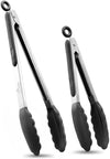 Steel Locking Kitchen Tongs