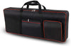 61-Key Keyboard Cover 40" x 16" x 6" Black/Red