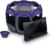 Portable Folding Pet Playpen, Medium (29"x 29"x 17")