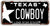 Embossed Metal License Plates, 12 "x 6" (Texas 44)