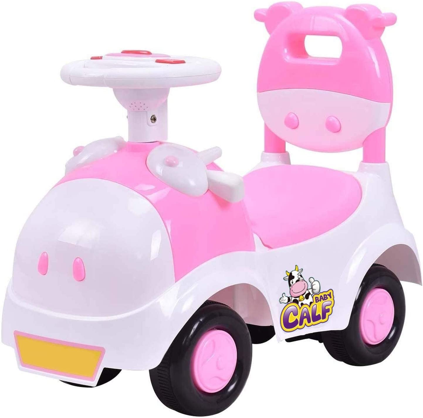 3-in-1 Walker Low Seat Ride On Toy - Pink