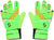 Goalkeeper gloves, with double protection, Green-2, Size 5