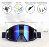 Motocross goggles, (black frame + lens)