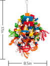 Extra Large Bird Parrot Toys, Multicolor