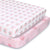 Mini Crib Sheets for Baby Girls | 2 Pack Set