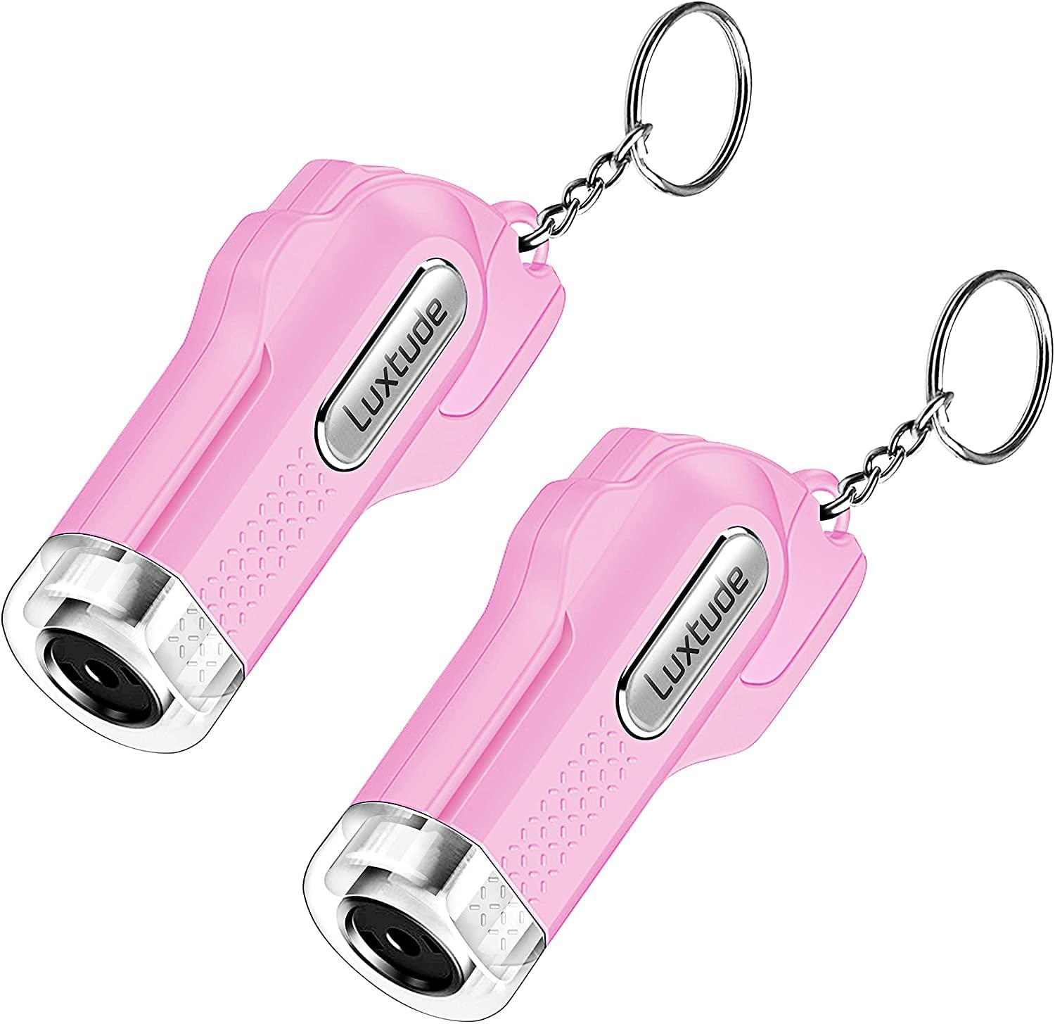 2 in 1 car window breaker and seat belts, (Pink)