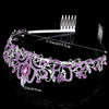 Purple Crystal Tiara, Color: 06-Purple