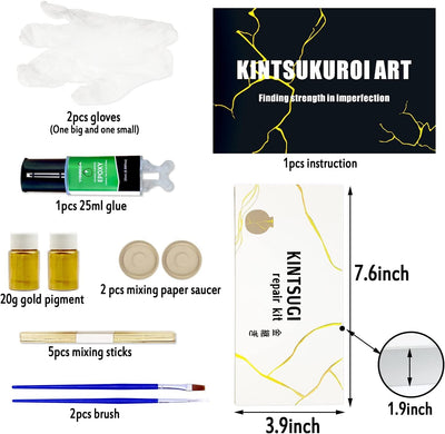 Kintsugi Repair Kit, Repair Your Meaningful Pottery