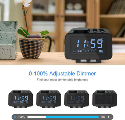 Digital Alarm Clock Radio