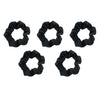 hair bows pack of 5, color:black