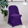 10 Pack Universal Chair Covers, (Purple)