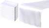 Table Runner for Weddings, Pack of 10, (White)