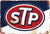 Vintage tin metal sign, original stp design