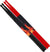 2 pairs of nylon drumsticks with handles (Black and Red)