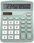 12-Digit solar scientific calculator desktop(Mint green)