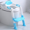 Potty Training Seat with Stool Ladder (Sky Blue)