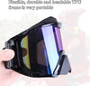 Motocross goggles, (black frame + lens)