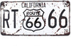 Wall Decor, 6x12 Inch Sign (California Route 66)