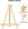 6-Pack Adjustable Tabletop Easels 9.4" Tall