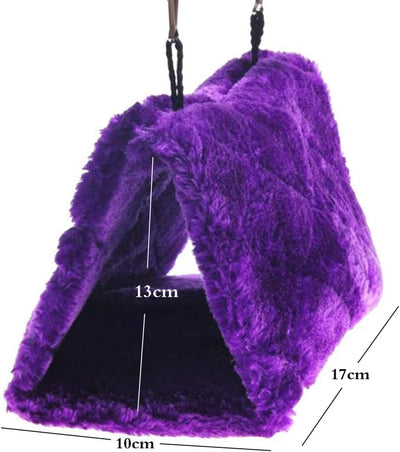 Pet Cotton Hanging Shed, Small (Pack of 1) Purple