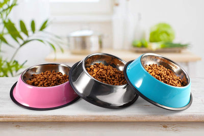 Stainless Steel Pets Bowls, 2 pack,18 oz ea,silver color